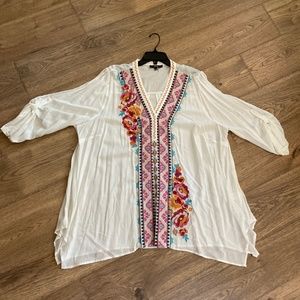 Embroidered tunic